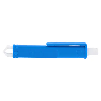 Plastic Tick Remover Tweezer w/ Carrying Clip - Blue primary image