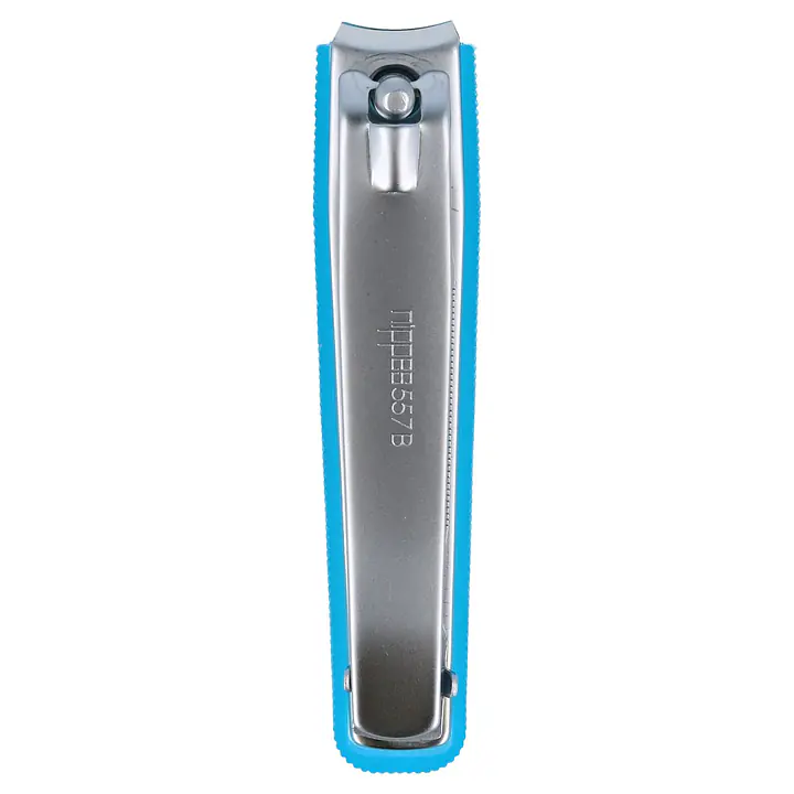 Professional Stainless Steel Fingernail and Toenail Clipper - Size: 8 cm, Color: Black