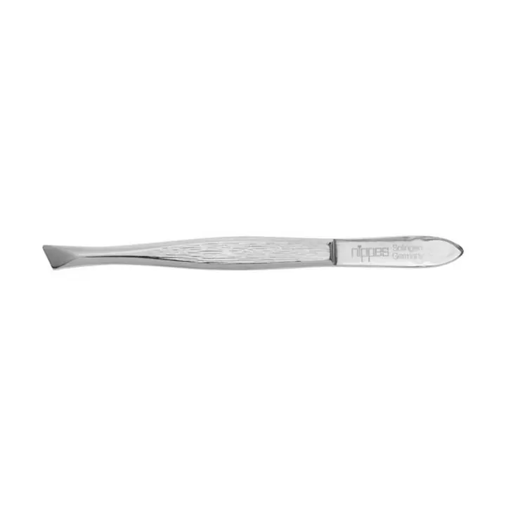 Stainless Steel Tweezers - Size: 8 cm, Shape: Slant End